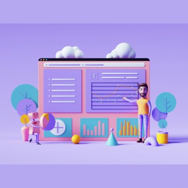 Purple - Vector graphics